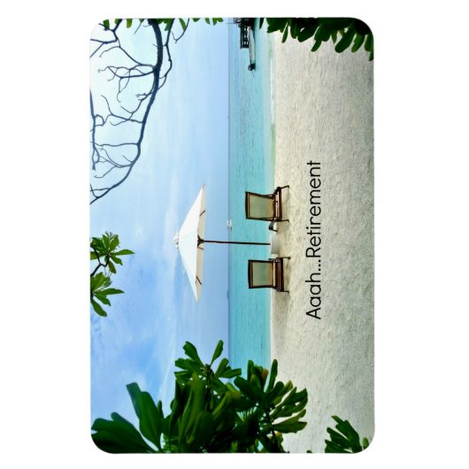 Aaah...pensionering Magneet (Verticaal)