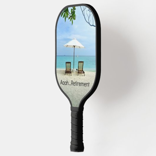 Aaah... pensionering pickleball paddle (Links)