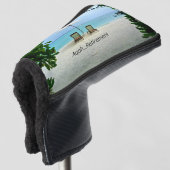 Aaah...pensionering, populair design, golfheadcover (3/4 voorkant)