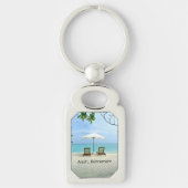 Aaah...pensionering, populair design, sleutelhanger (Voorkant)