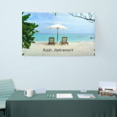 Aaah...pensionering, populair design, spandoek (Beurs)