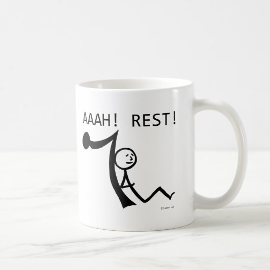 Aaah Rest. Koffiemok (Rechts)