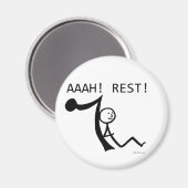 Aaah Rest. Magneet (Voorkant / Achterkant)
