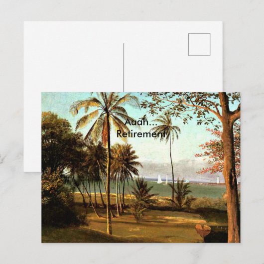 Aaah.. Retirement, Florida Scene, Briefkaart (Voorkant / Achterkant)