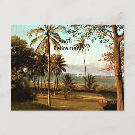 Aaah.. Retirement, Florida Scene, Briefkaart (Voorkant)