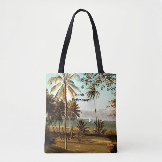 Aaah.. Retirement, Florida Scene, Tote Bag (Voorkant)