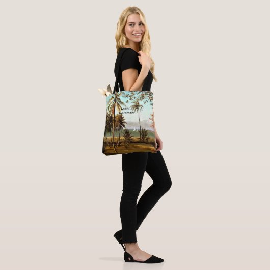 Aaah.. Retirement, Florida Scene, Tote Bag (Op model)