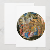 Aaanbidding door Fra Angelico en Filippo Kaart (Voorkant / Achterkant)