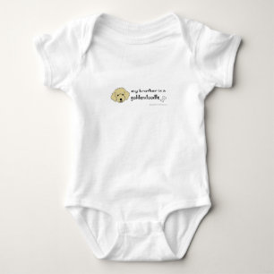 AAAOCT6E Mijn broer is een goldendoodle -Meer rass Romper