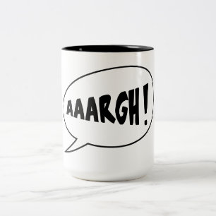 AAARGH-Mok Tweekleurige Koffiemok