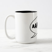 AAARGH-Mok Tweekleurige Koffiemok (Links)