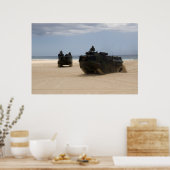 AAAV7A1 Amfibische motorvoertuigen Poster (Keuken)