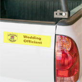 AAAWO Wedding Officier Bumpersticker (Op Truck)