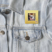 Aaaws Vierkante Button 5,1 Cm (In situ)