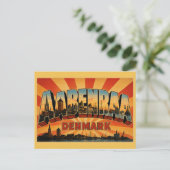 Aabenraa Denemarken Kerk Briefkaart (Staand voorkant)