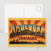 Aabenraa Denemarken Kerk Briefkaart (Voorkant / Achterkant)