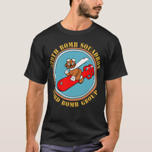 AAC - 329th Bomb Squadron, 93rd Bomb Group - WWII T-shirt