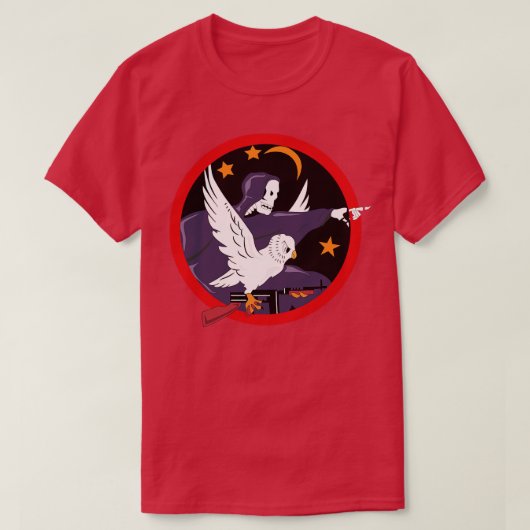 AAC 416th Night Fighter Squadron wo txt X T-shirt (Design voorkant)