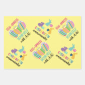 AAC bewustzijn Paashaas en eierwikkelpapier Inpakpapier Vel (Voorkant 2)