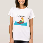 AAC uit naar zee - T-shirt (Voorkant)