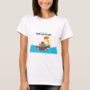 AAC uit naar zee - T-shirt