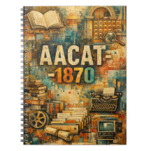 AACAT-1870 Archives Research Spiral Notebook