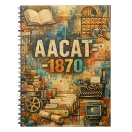 AACAT-1870 Archives Research Spiral Notebook Notitieboek