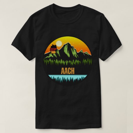 Aach, Duitsland T-shirt (Design voorkant)