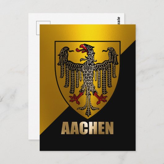 Aachen Briefkaart (Voorkant / Achterkant)