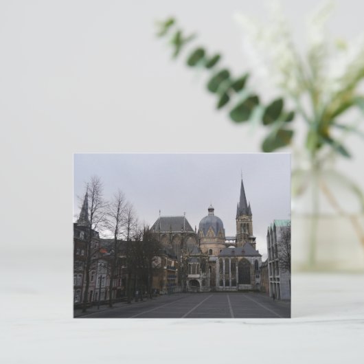 Aachen Cathedral, Duitsland Briefkaart (Staand voorkant)