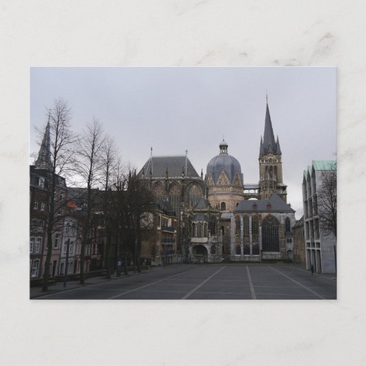 Aachen Cathedral, Duitsland Briefkaart (Voorkant)