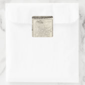 Aachen, Duitsland Vierkante Sticker (Tas)