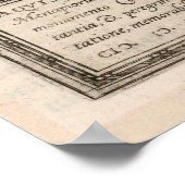 Aachen Germany Map (1577) stad van Poster (Hoek)