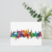 Aachen Germany Skyline Briefkaart (Staand voorkant)