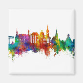 Aachen Germany Skyline Magneet (Voorkant)