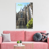 Aachen Ingepakt Canvas Afdruk (Insitu (Woonkamer))