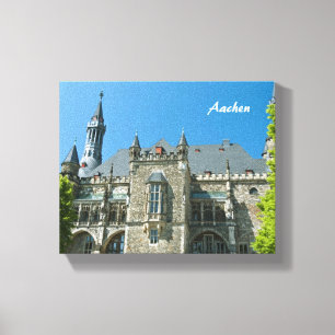 Aachen Ingepakt Canvas Afdruk