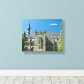 Aachen Ingepakt Canvas Afdruk (Insitu (Houten vloer))