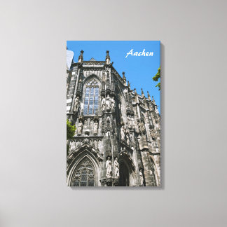 Aachen omwikkeld doek canvas afdruk