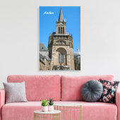 Aachen omwikkeld doek canvas afdruk (Insitu (Woonkamer))