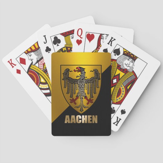 Aachen Pokerkaarten (Achterkant)