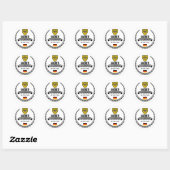 Aachen Ronde Sticker (Vel)