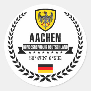 Aachen Ronde Sticker