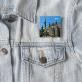 Aachen Speld Vierkante Button 5,1 Cm (In situ)