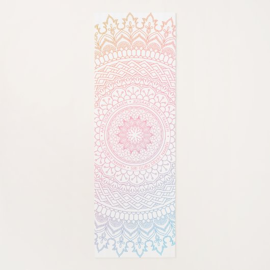 Aad Guray Name Yogamat (Achterkant)