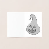 Aadorobele Pompoen Folie Kaarten (Binnen)