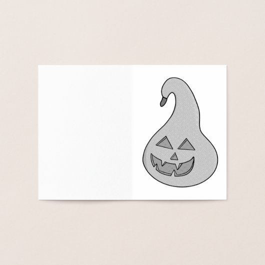 Aadorobele Pompoen Folie Kaarten (Binnen)