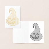 Aadorobele Pompoen Folie Kaarten (Display)