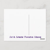 AAFA BRIEFKAART (Achterkant)