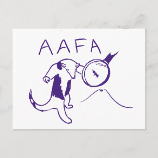 AAFA BRIEFKAART